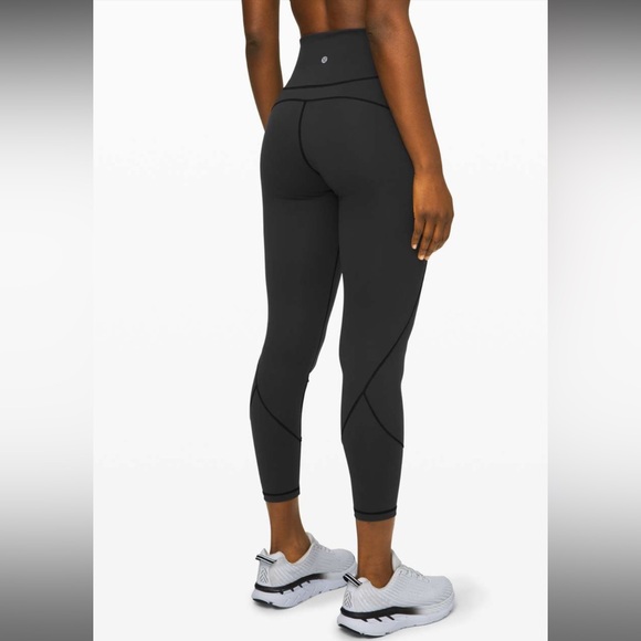 Lululemon In Movement Tight 25" *Everlux Black - Picture 1 of 12